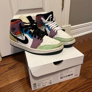 WMNS Air Jordan 1 Mid SE ‘Lightbulb’ size W10